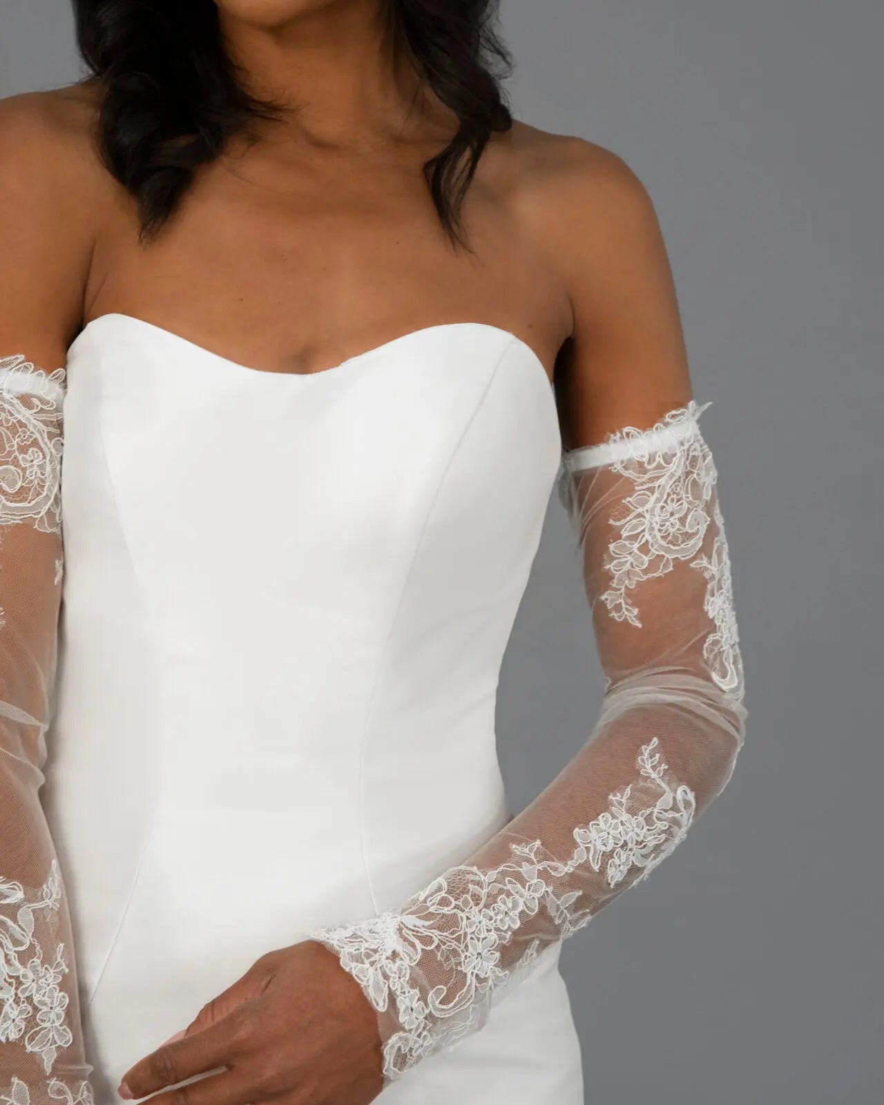 Lace & Tulle Sleeves bridal-brilliance