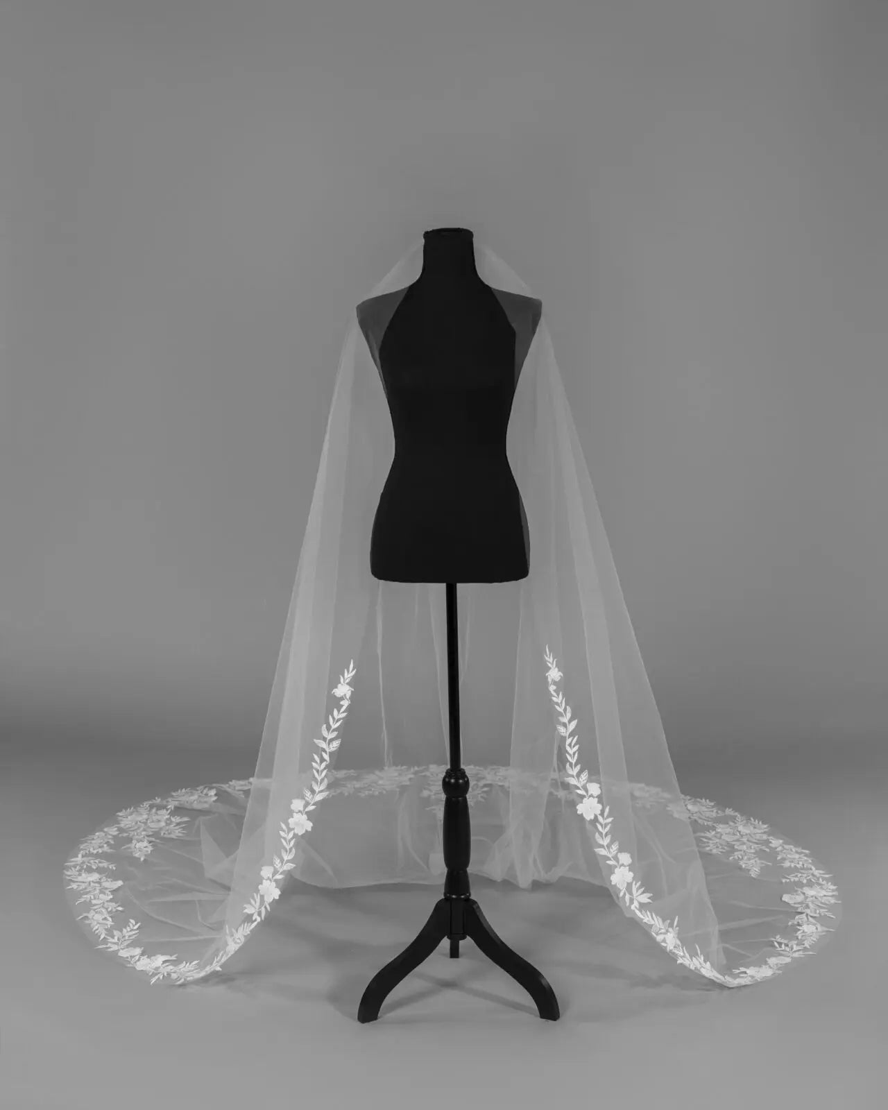 Pastel Flower Veil | AVL0218 bridal-brilliance