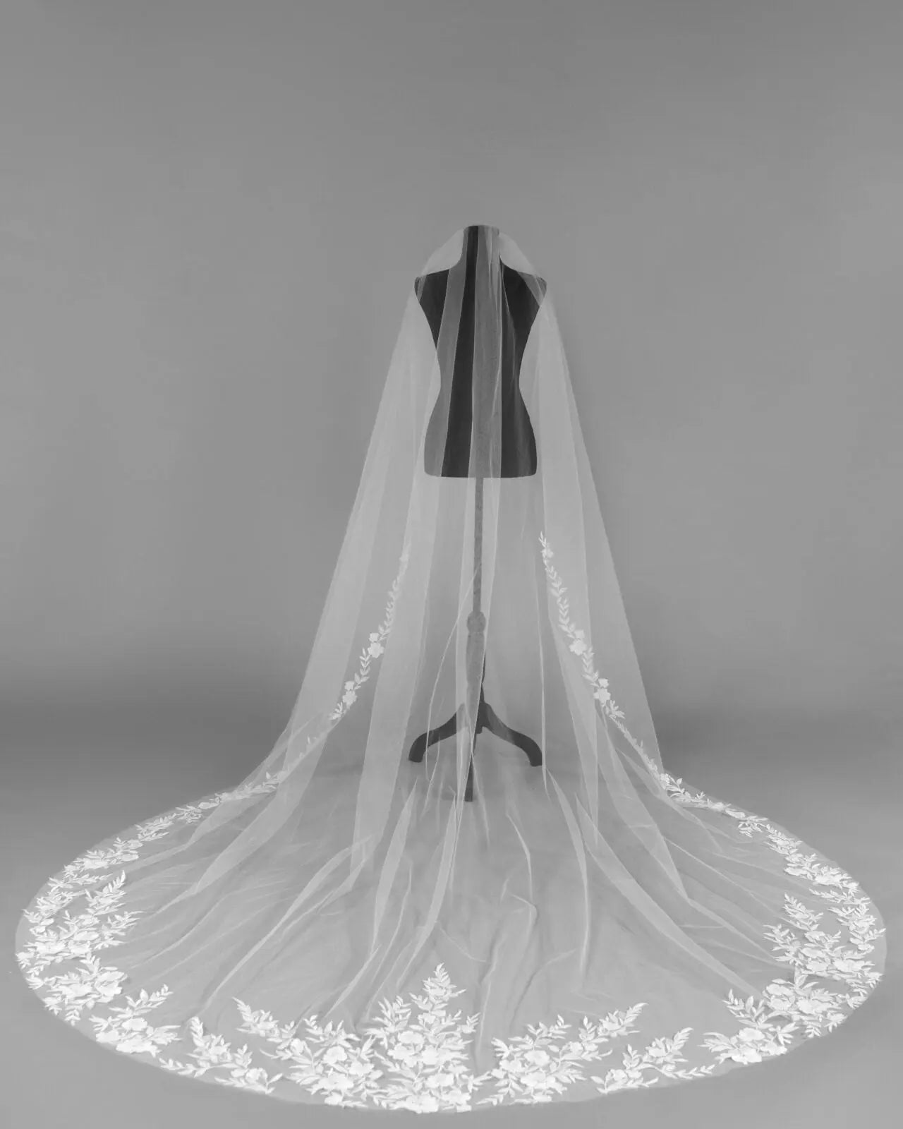 Pastel Flower Veil | AVL0218 bridal-brilliance
