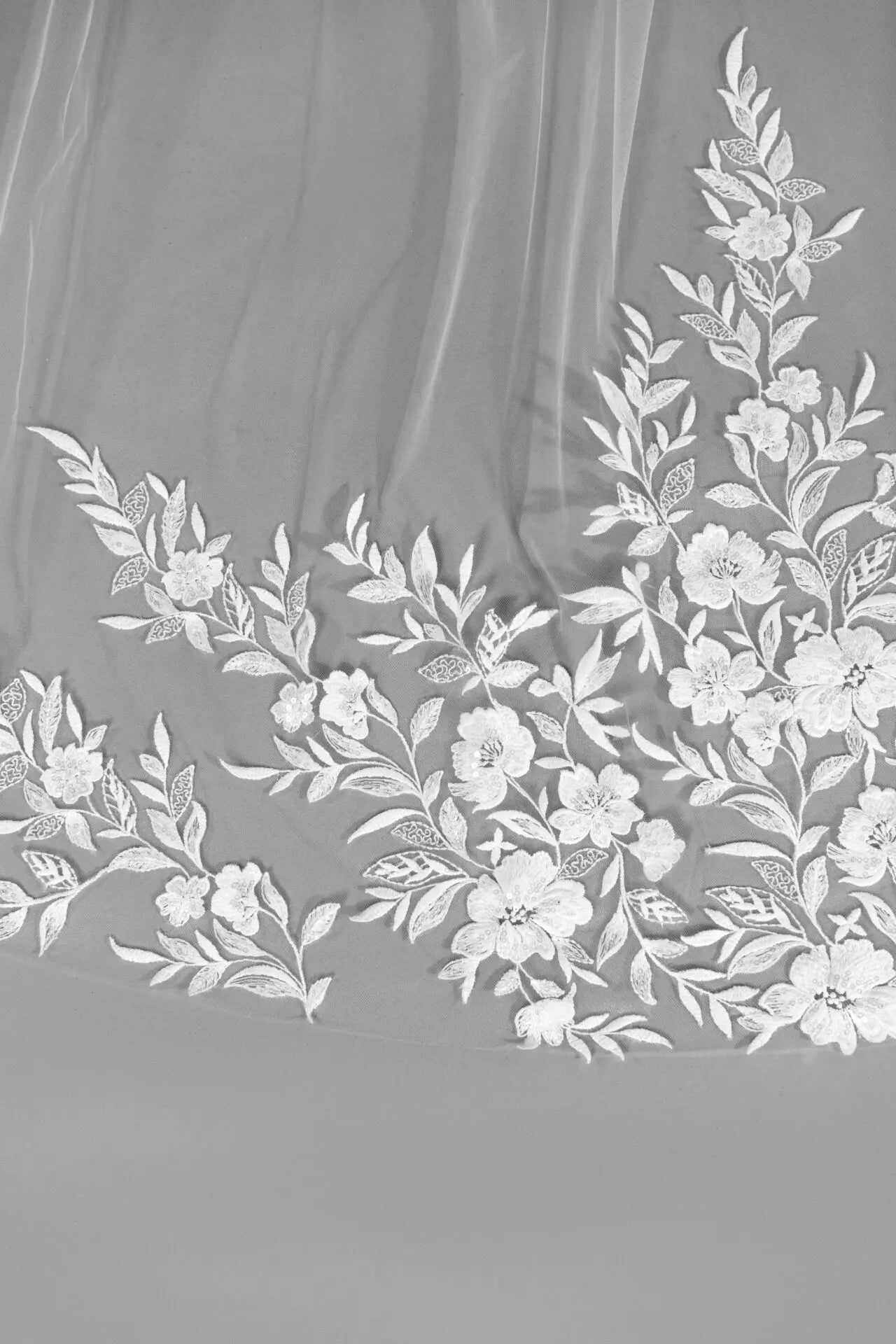 Pastel Flower Veil | AVL0218 bridal-brilliance