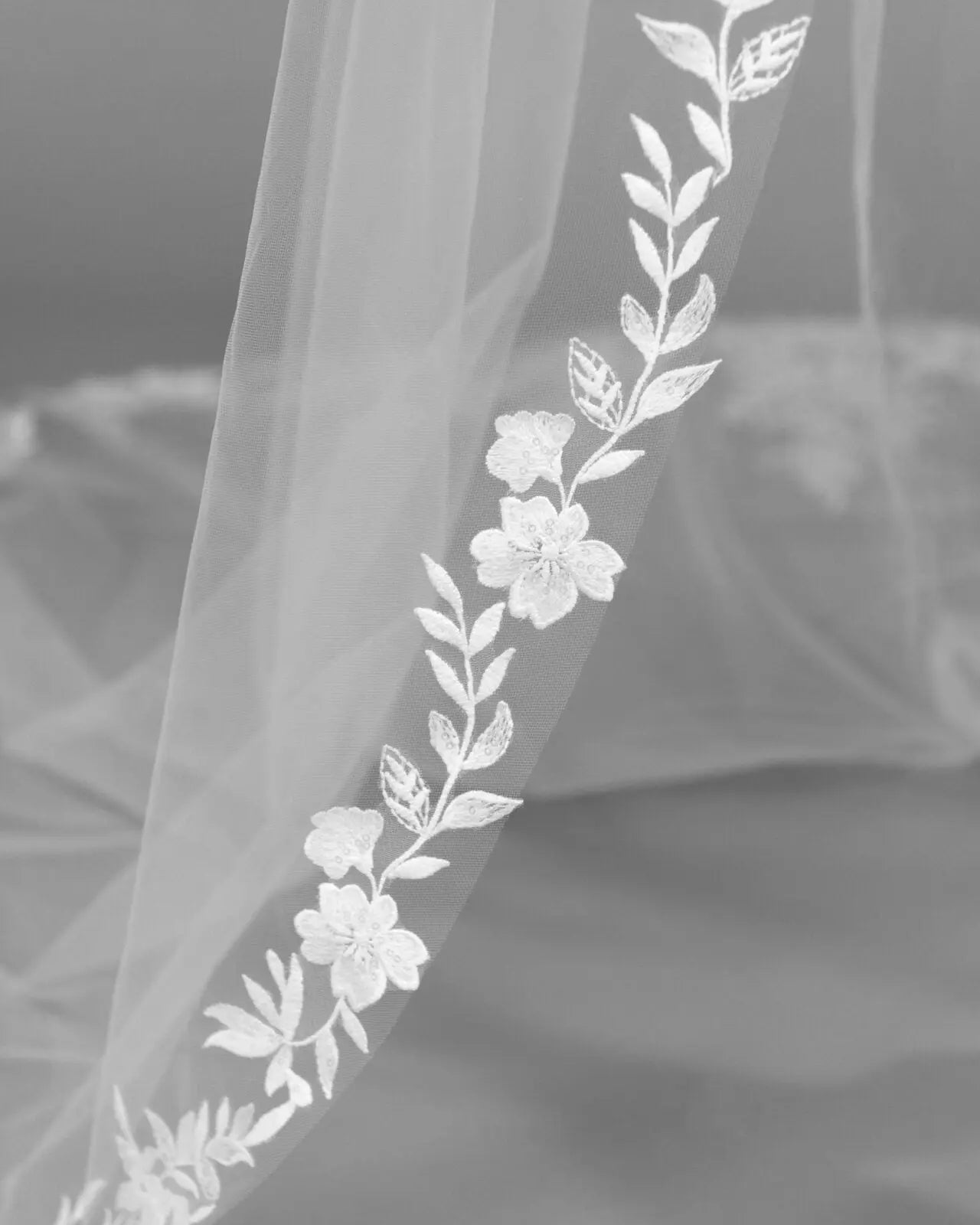 Pastel Flower Veil | AVL0218 bridal-brilliance