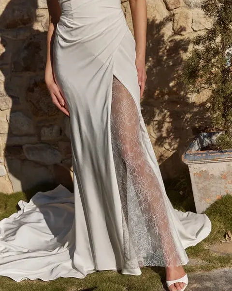 Amira Tania Olsen Wedding Dress Split