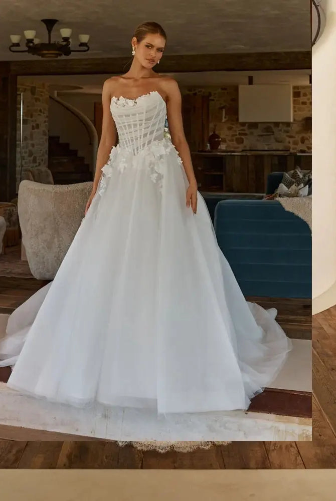Barbara Tania Olsen Wedding Dress Ball Gown