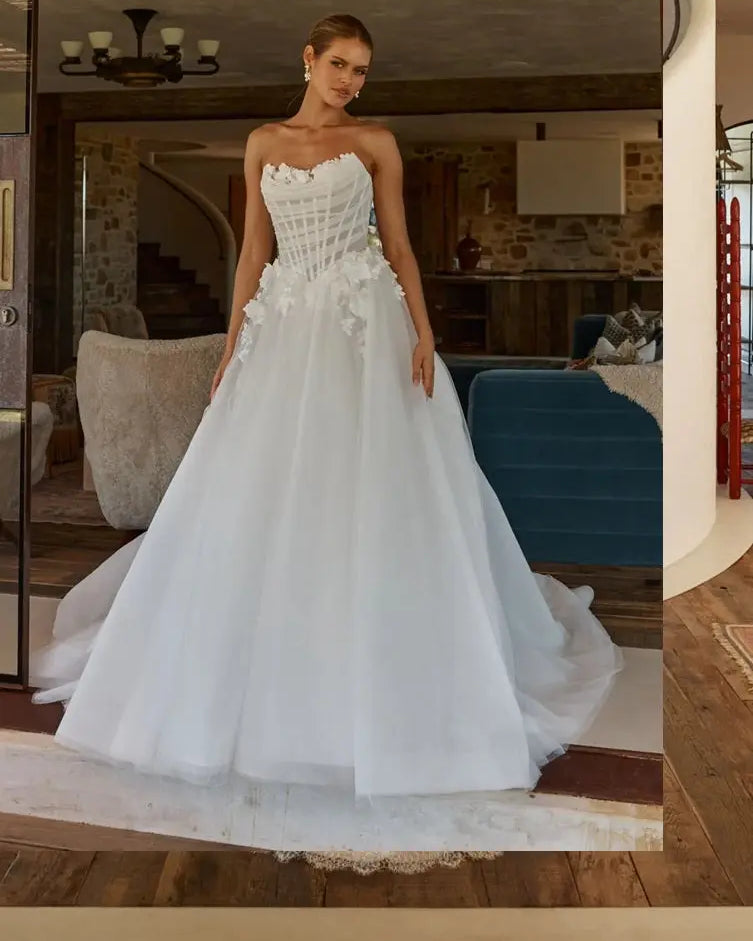 Barbara Tania Olsen Wedding Dress Ball Gown