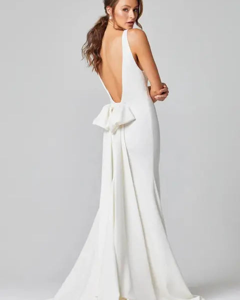 Celeste Tania Olsen Bridal Gown Low Back