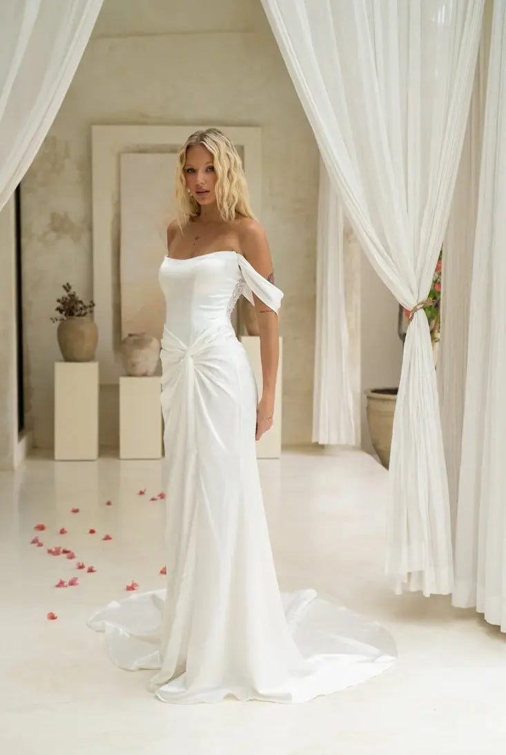 Delta Jessica Couture Bridal Gown Charmeuse
