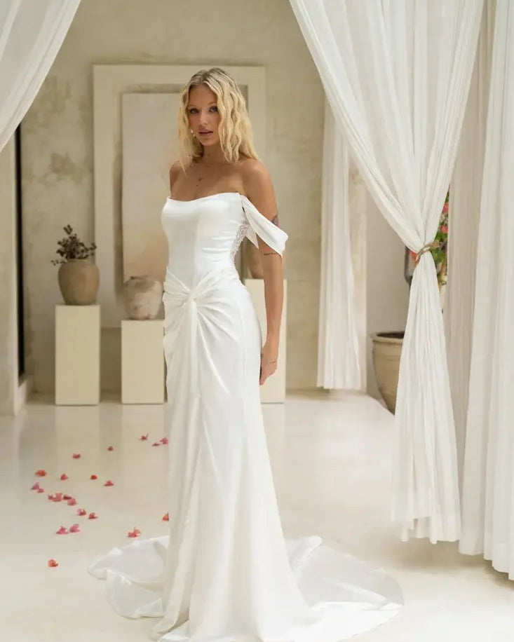 Delta Jessica Couture Bridal Gown Charmeuse