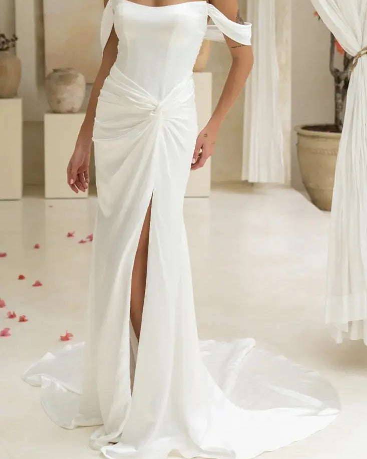 Delta Jessica Couture Wedding Gown Charmeuse