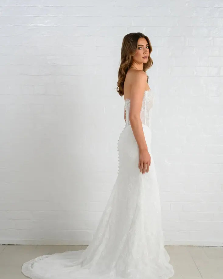 Eden Jessica Couture Lace Wedding Gown Mermaid