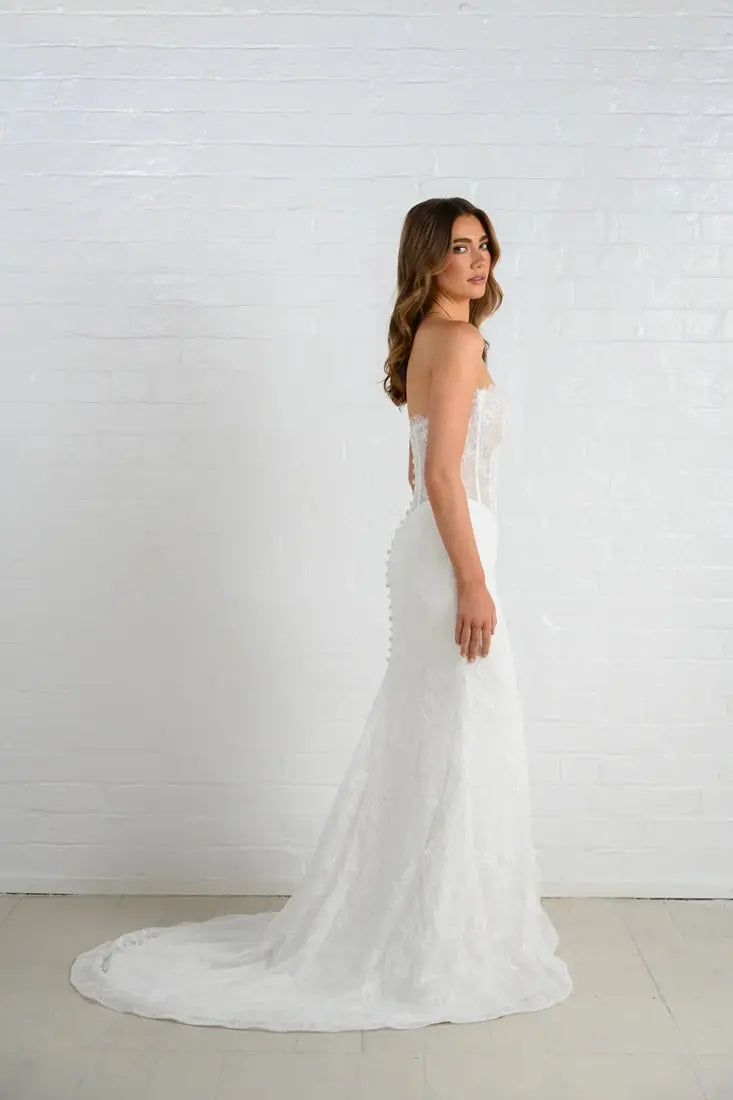 Eden Jessica Couture Lace Wedding Gown Mermaid