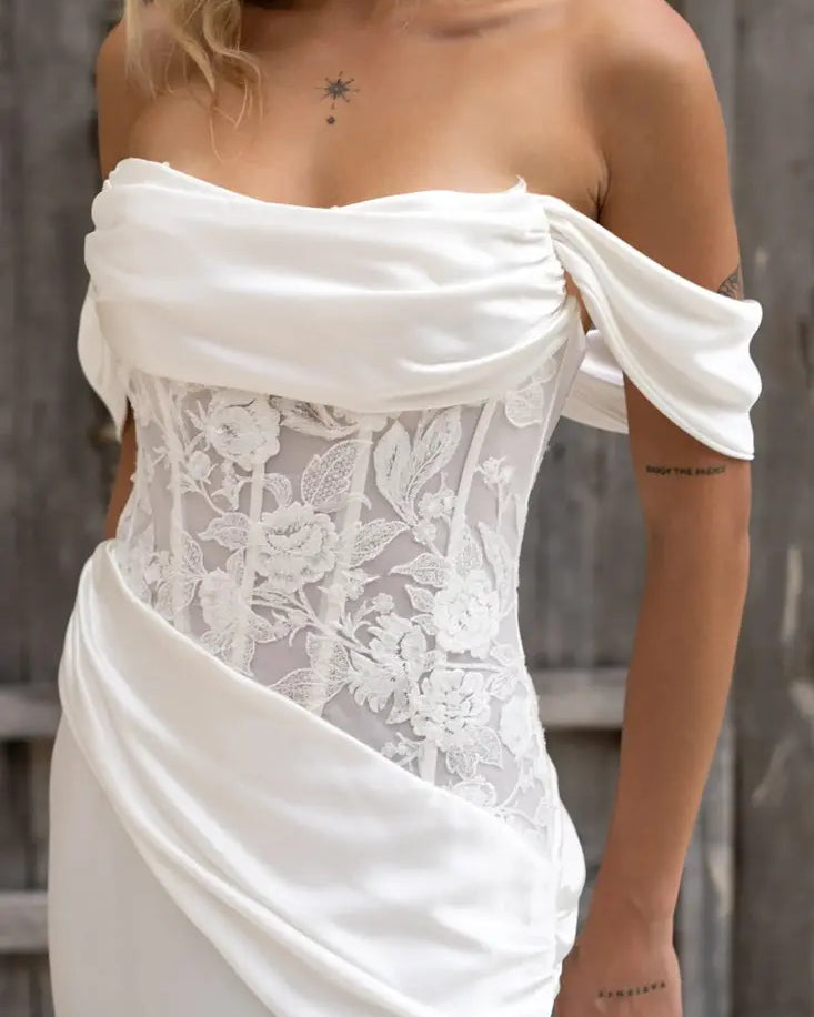 Gretchen Jessica Couture Wedding Gown Corset Bodice