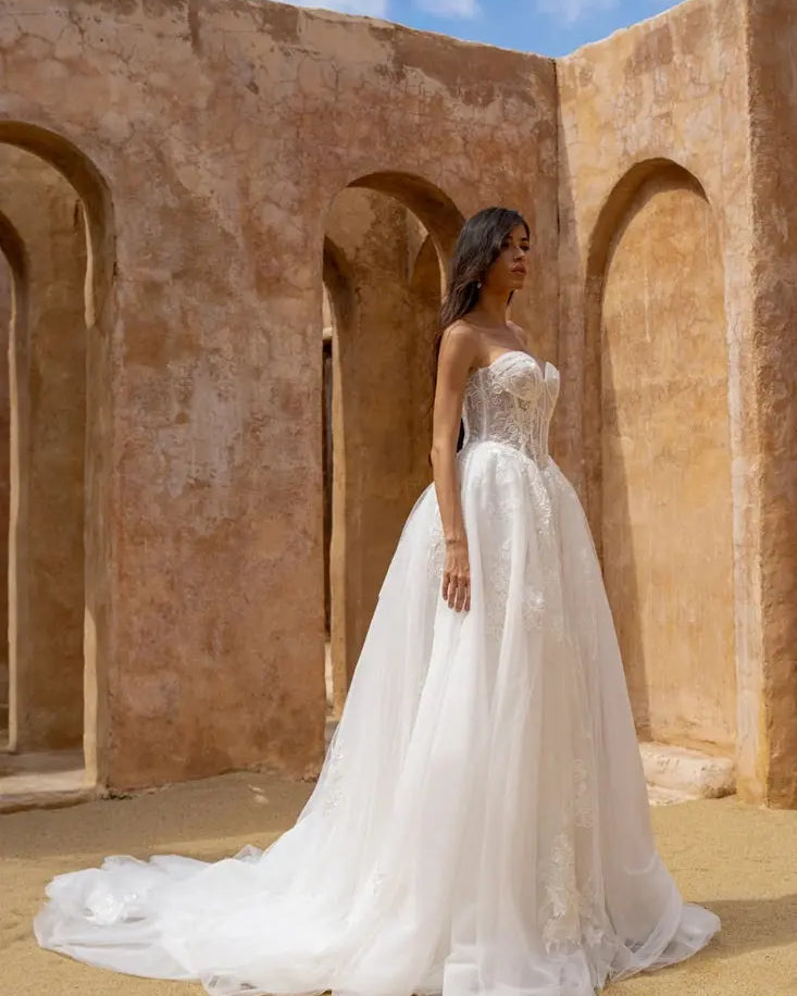 Giselle Jessica Couture Wedding Gown Lace And Tulle
