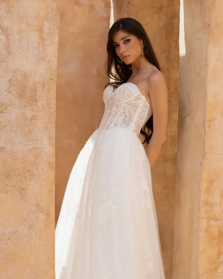 Giselle Jessica Couture Wedding Gown Lace Tulle