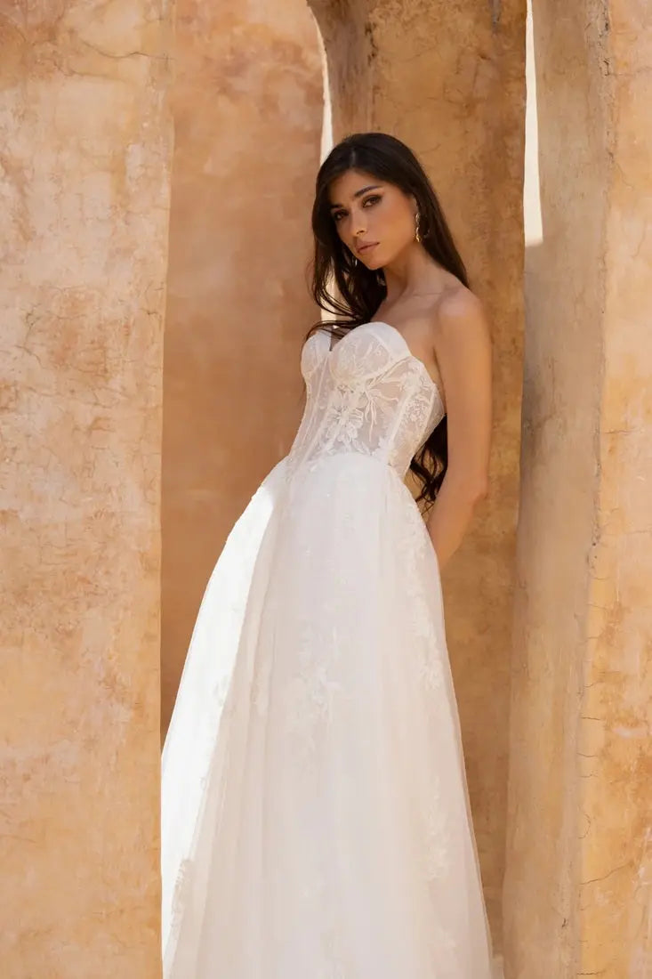 Giselle Jessica Couture Wedding Gown Lace Tulle