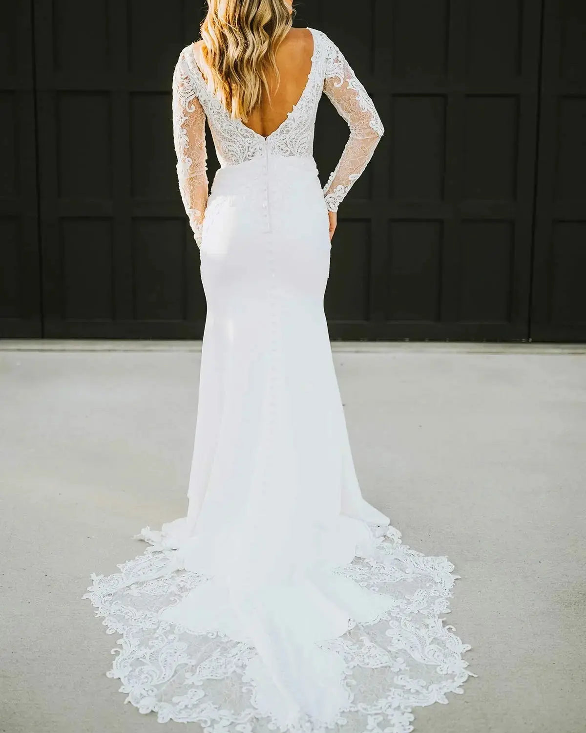 Stella York wedding gown sleeves
