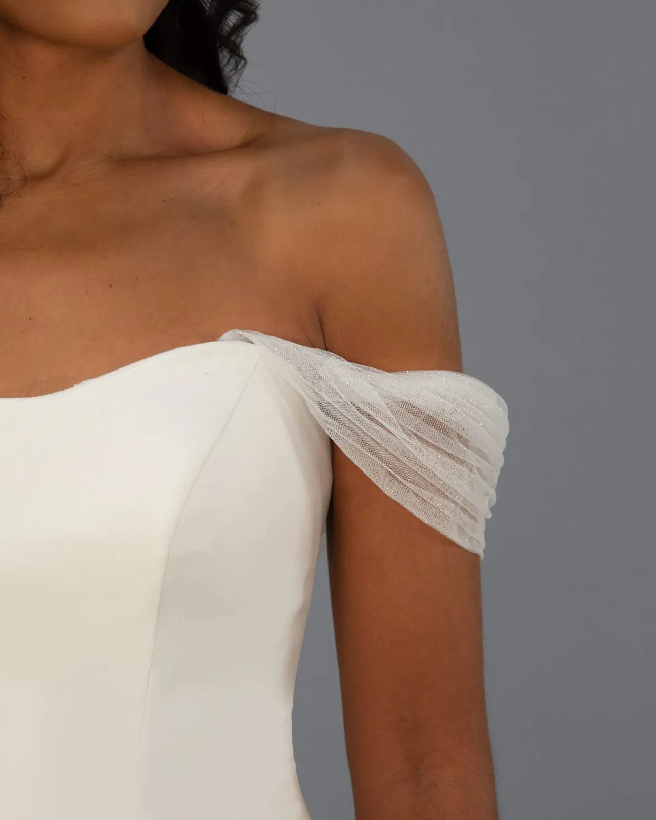 Glitter Tulle Straps