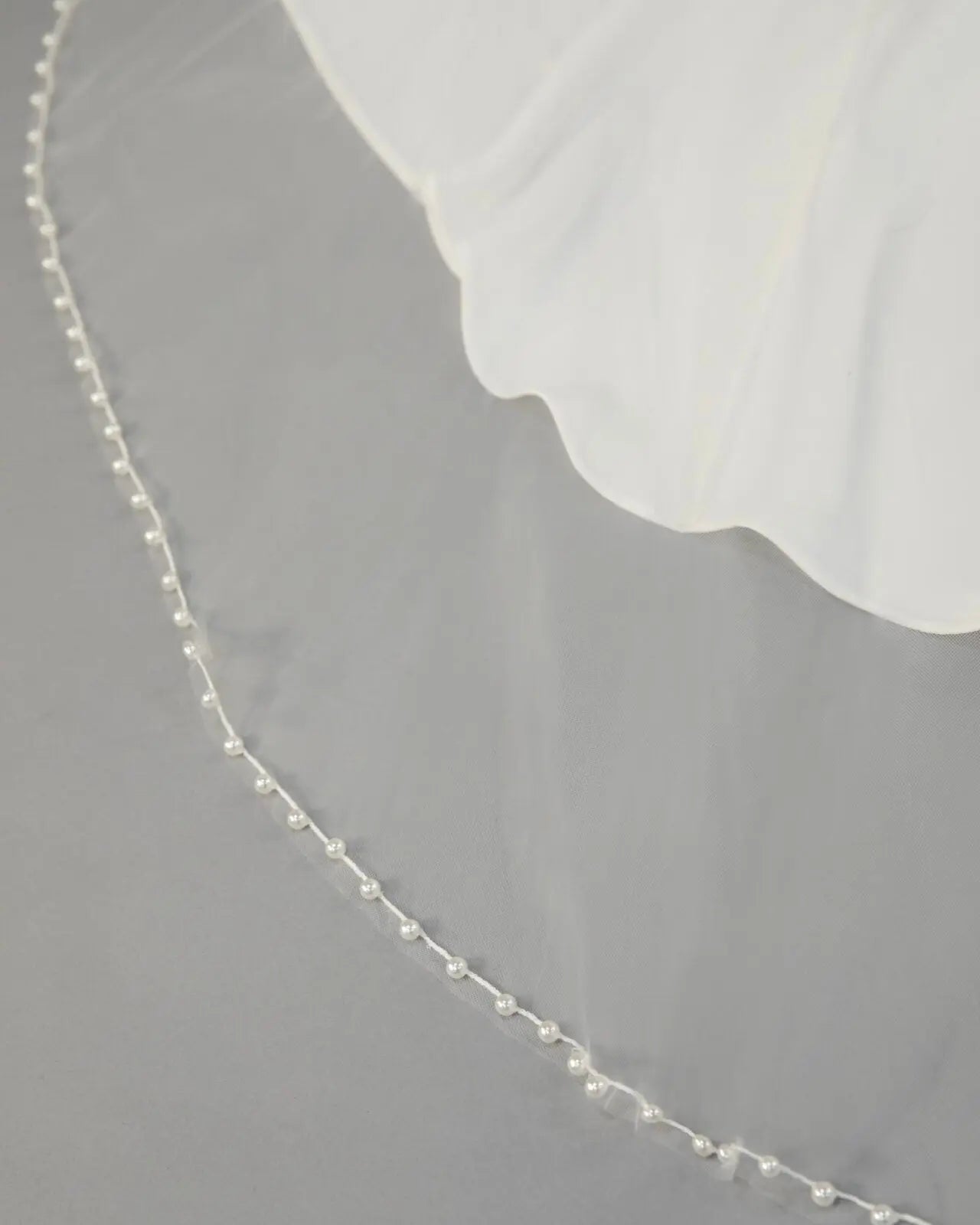 Cathedral Pearl Edge Veil