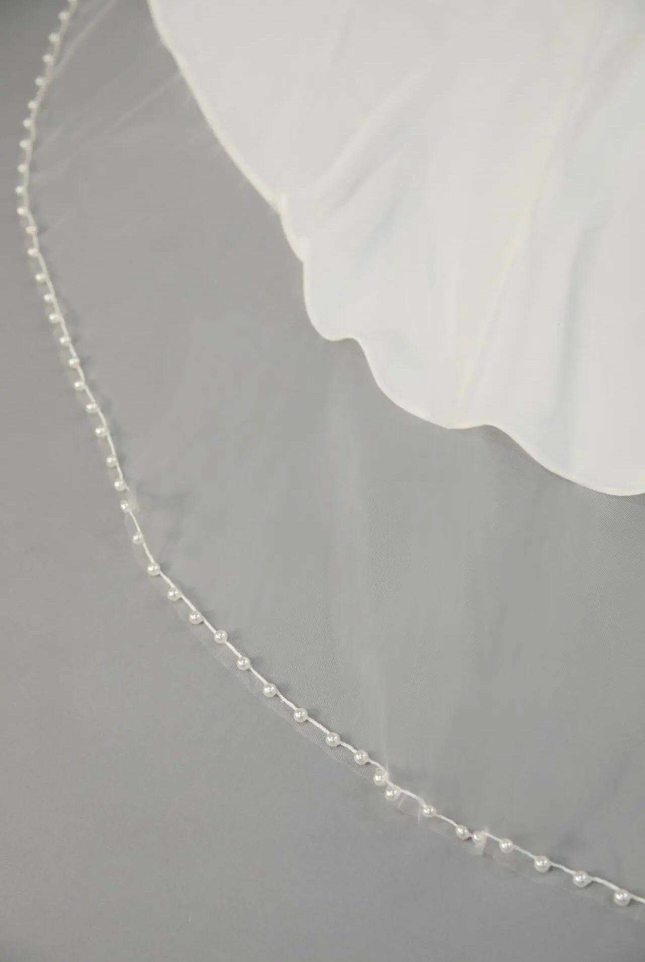 Cathedral Pearl Edge Veil