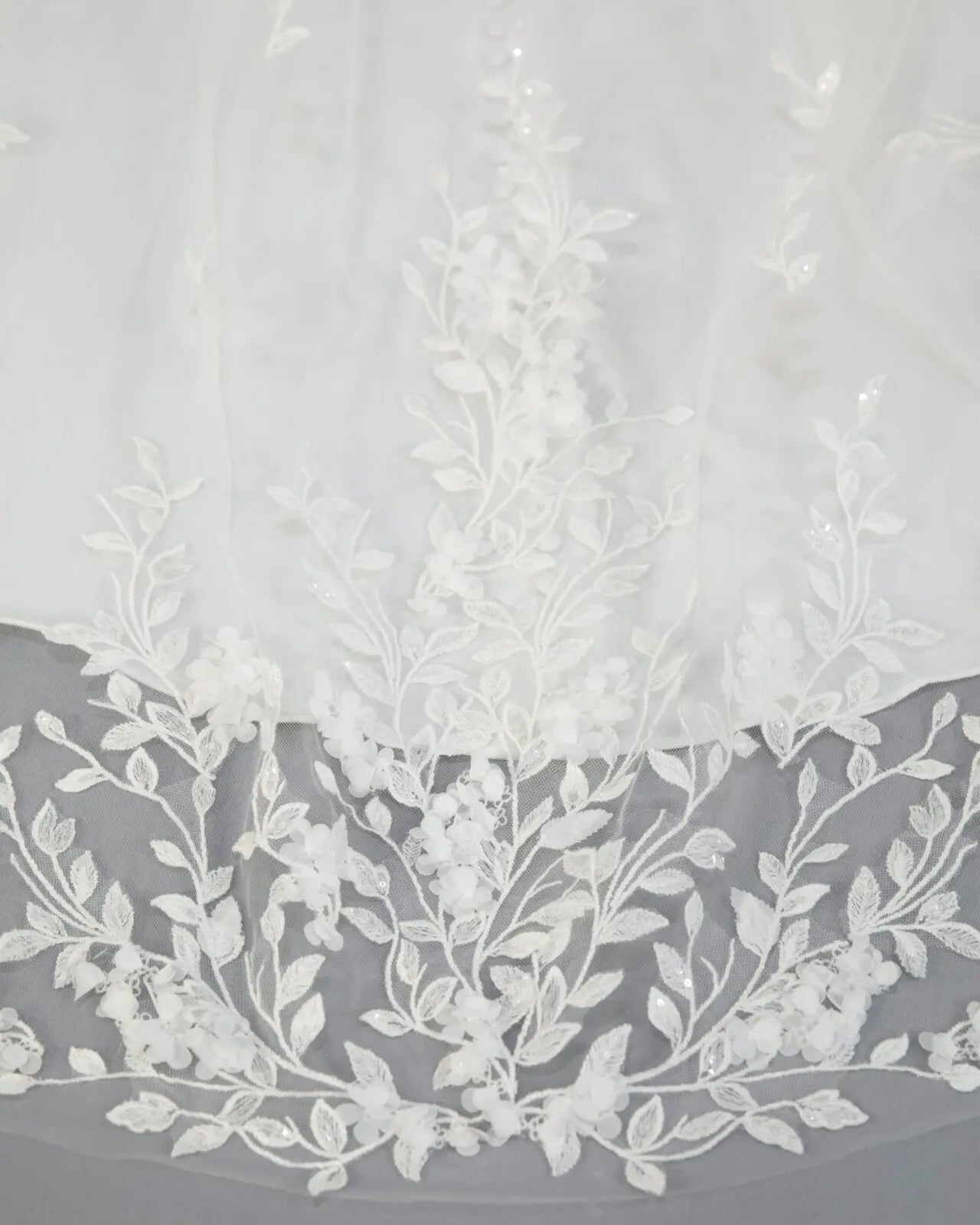 Cathedral 3D Leaf Veil