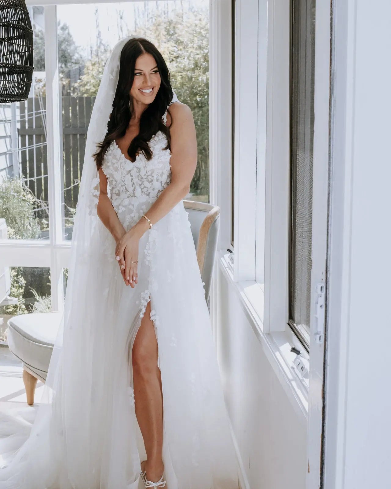 ELEANOR | Kellylin Couture | Wedding Dress | Romantic | A-Line Wedding Gown