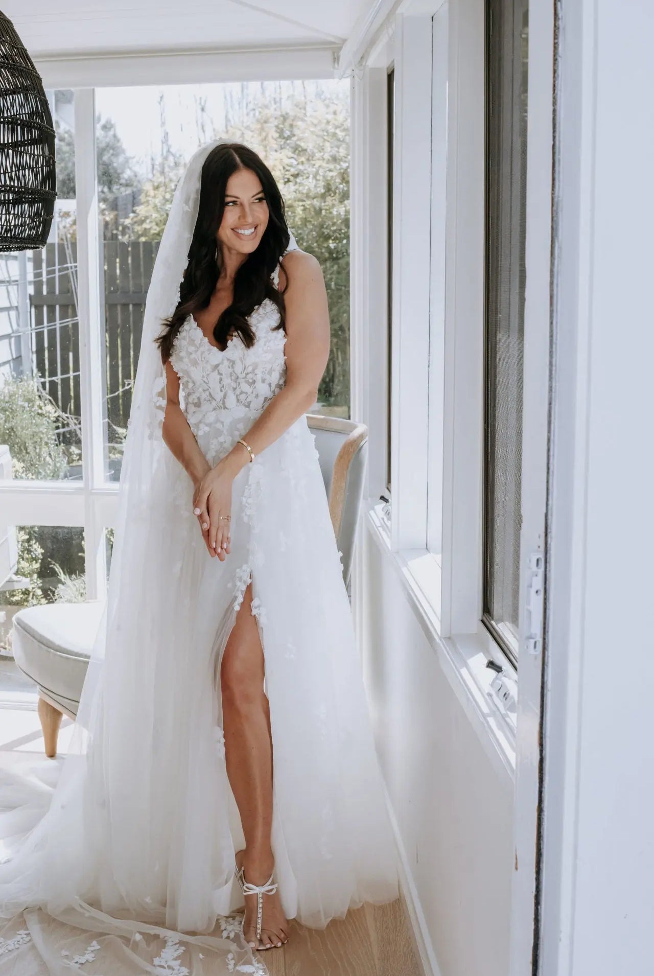 ELEANOR | Kellylin Couture | Wedding Dress | Romantic | A-Line Wedding Gown