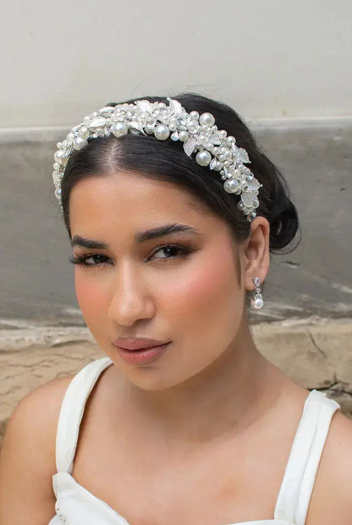 WH7362 Heather Double band - Bridal Brilliance