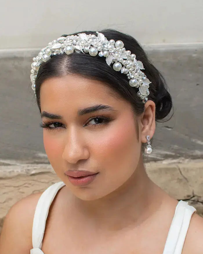 WH7362 Heather Double band - Bridal Brilliance