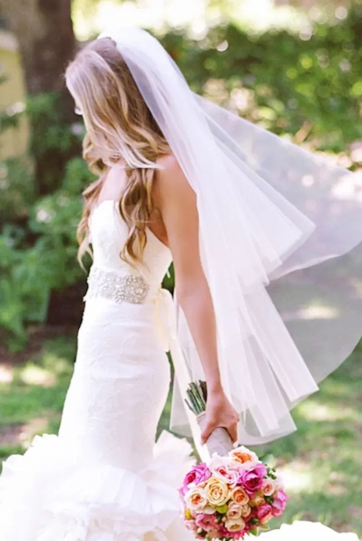 Fingertip double layer - Bridal Brilliance