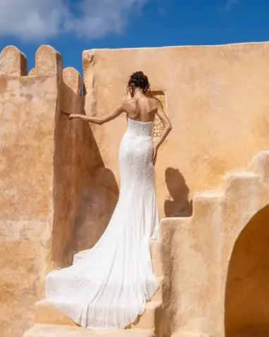 Ursula Jessica Couture Beaded Bridal Gown Auckland