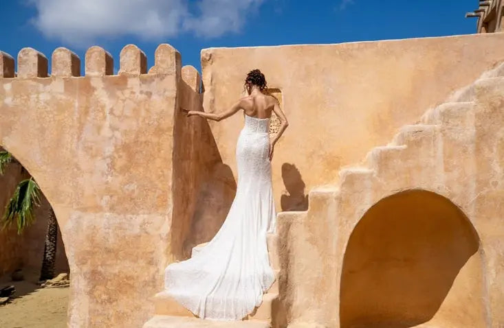 Ursula Jessica Couture Beaded Bridal Gown Auckland