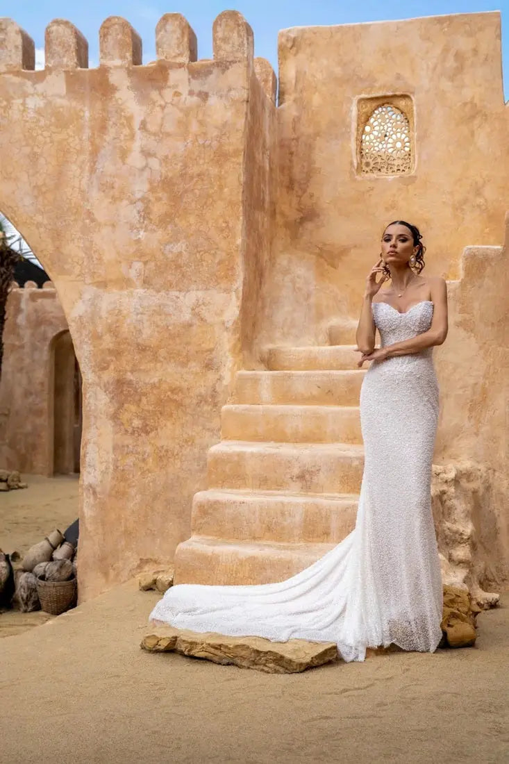Ursula Jessica Couture Beaded Wedding Gown