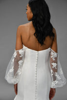 Stella York Lace & Tulle Sleeves Stella York