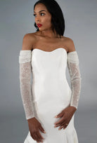 Beaded Tulle Sleeves bridal-brilliance