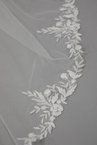 Lace Edge Veil | AVL0093 bridal-brilliance