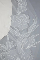 Embroidered Tulle Veil | AVL0165 bridal-brilliance