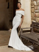 Abbie Tania Olsen Wedding Gown Off Shoulder