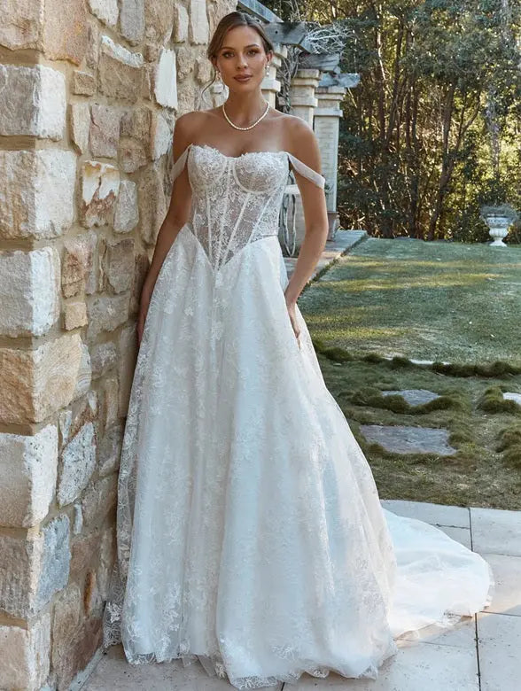 Alicea Tania Olsen Wedding Gown