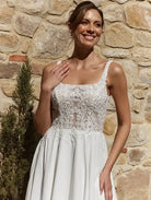 Aliyah Tania Olsen Wedding Gown Chiffon Skirt