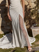 Amira Tania Olsen Wedding Dress Split