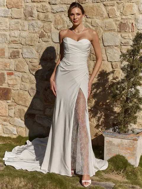 Amira Tania Olsen Wedding Dress Strapless