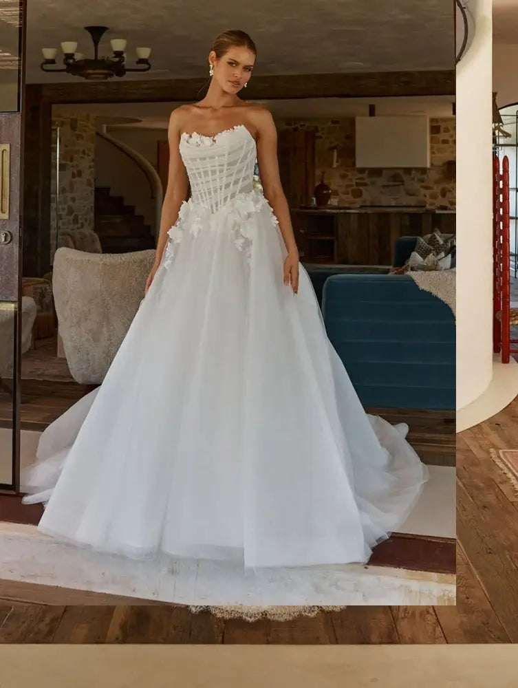 Barbara Tania Olsen Wedding Dress Ball Gown