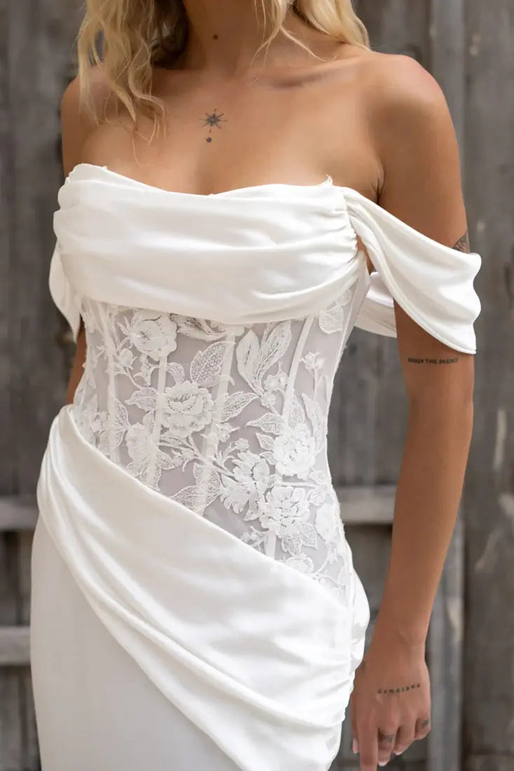 Gretchen Jessica Couture Wedding Gown Corset Bodice