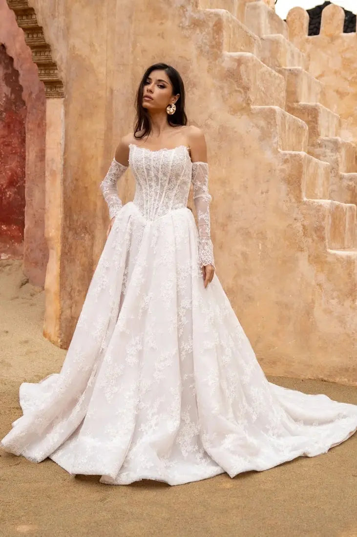 Renay Wedding Dress Chantilly Lace
