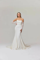 Tina Jessica Couture Crepe Wedding Dress