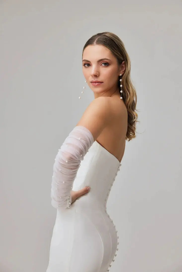 Tina Jessica Couture Wedding Dress Strapless