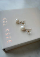 Valencia Pearl Drop Earrings bridal-brilliance