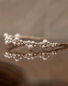 Charlotte Pearl Headband - Gold bridal-brilliance