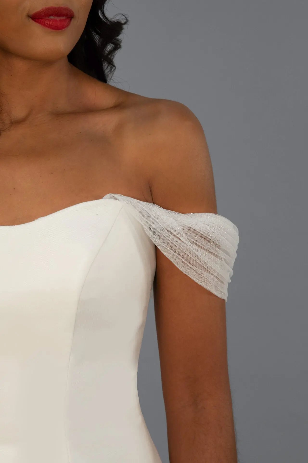 Glitter Tulle Straps