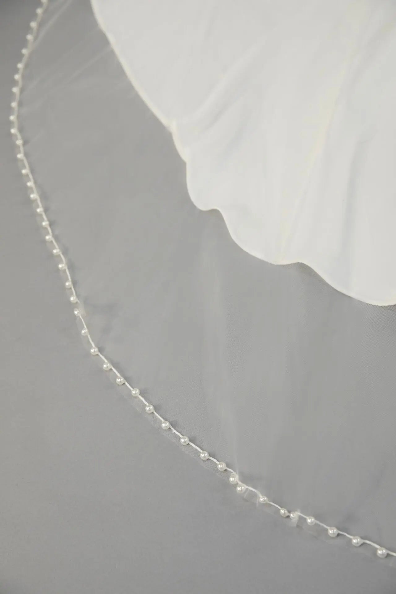 Cathedral Pearl Edge Veil