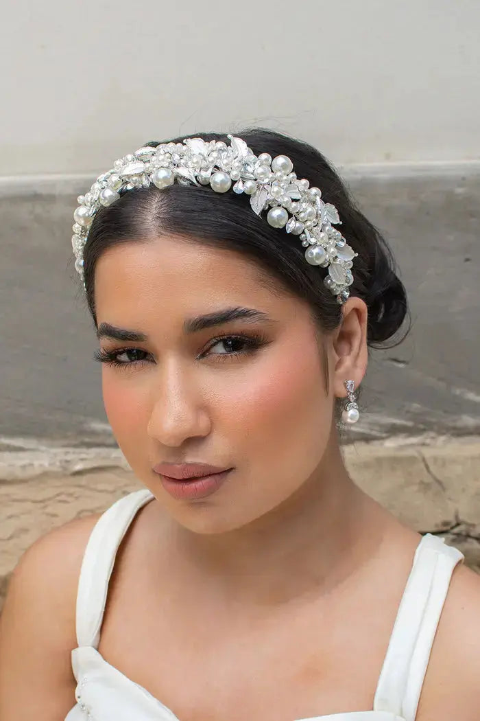 WH7362 Heather Double band - Bridal Brilliance